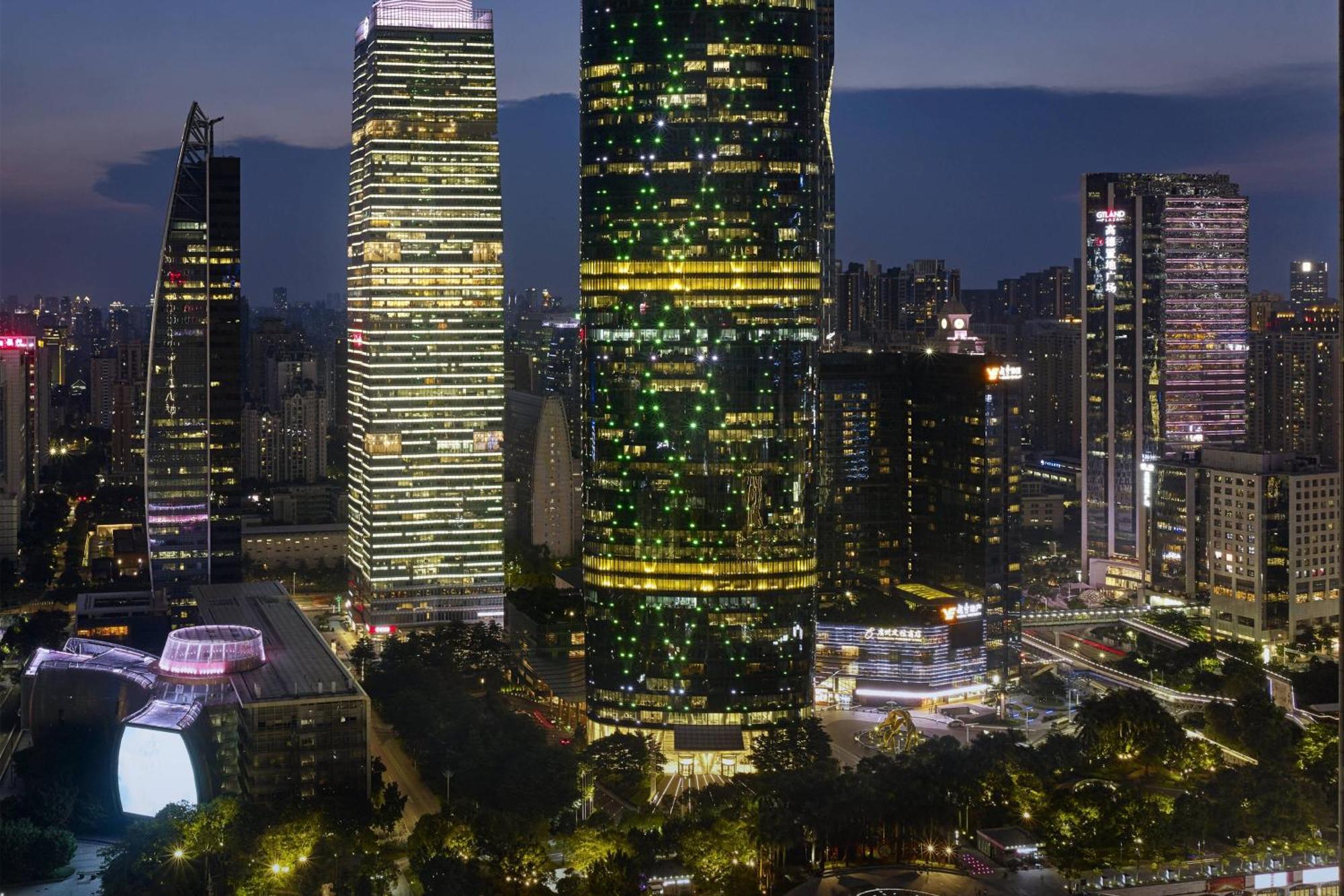 Отель The Ritz-Carlton, Гуанчжоу Экстерьер фото