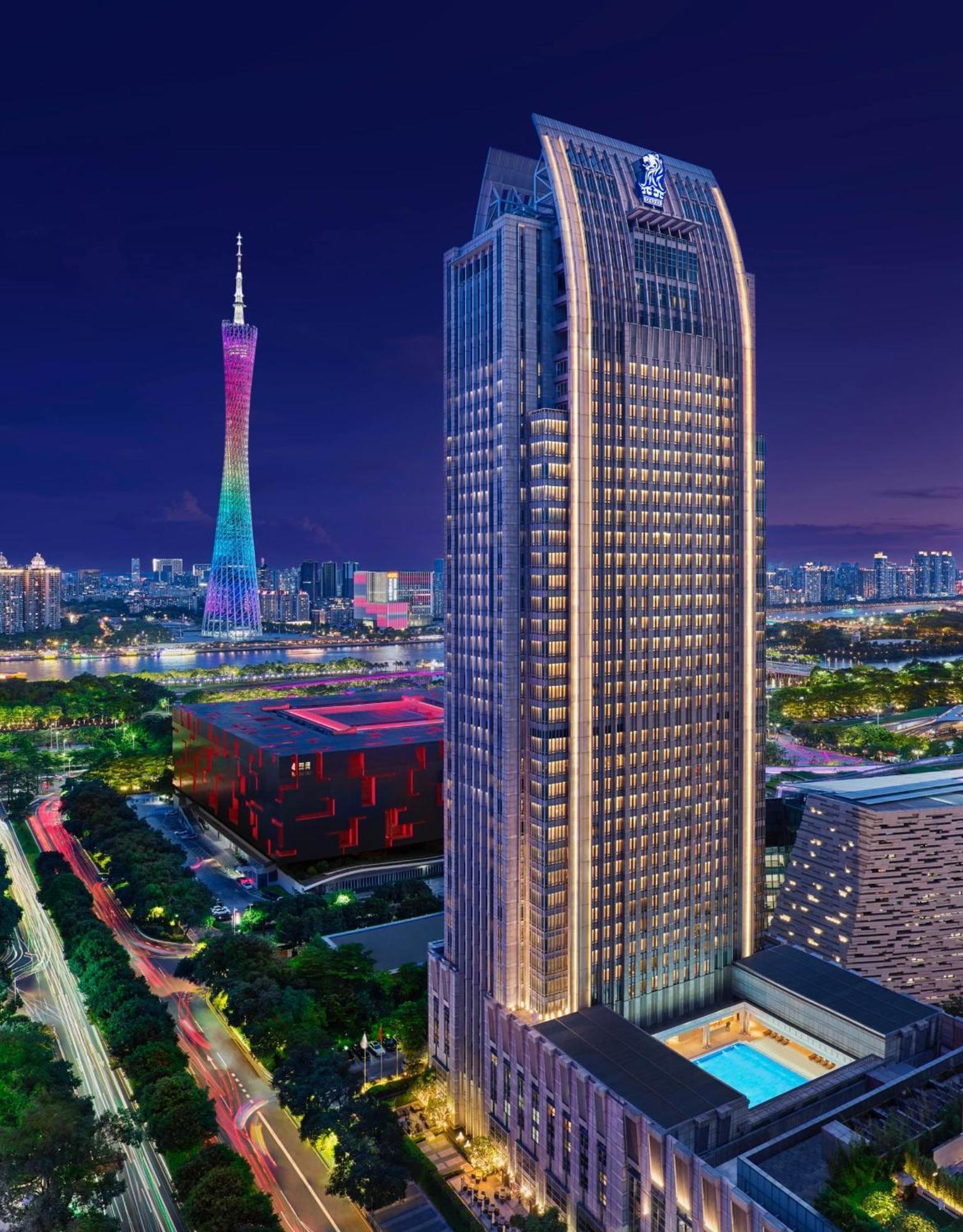 Отель The Ritz-Carlton, Гуанчжоу Экстерьер фото